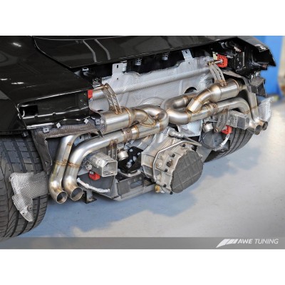 AWE Tuning V10 Spyder SwitchPath Exhaust (14+)